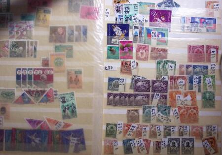 1850-1990, Small estate in various albums and boxes,