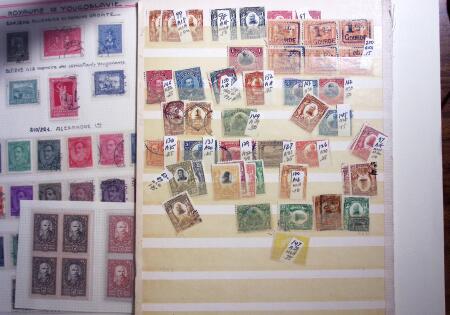 1850-1990, Small estate in various albums and boxes,