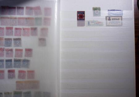 1850-1990, Small estate in various albums and boxes,