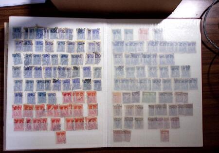 1850-1990, Small estate in various albums and boxes,