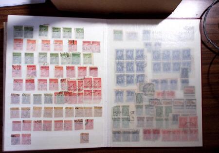 1850-1990, Small estate in various albums and boxes,