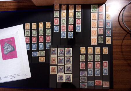 1850-1990, Small estate in various albums and boxes,