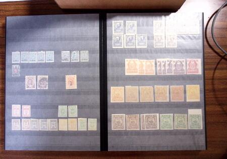 1850-1990, Small estate in various albums and boxes,
