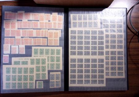 1850-1990, Small estate in various albums and boxes,