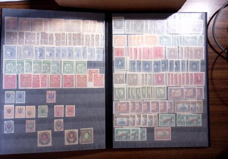 1850-1990, Small estate in various albums and boxes,
