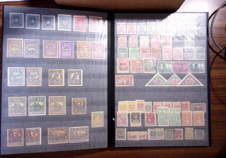 1850-1990, Small estate in various albums and boxes,