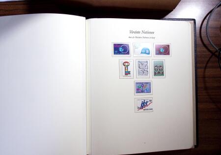 1850-1990, Small estate in various albums and boxes,
