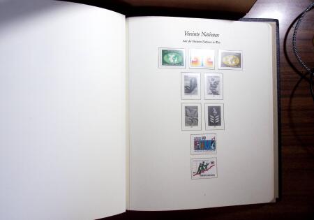 1850-1990, Small estate in various albums and boxes,