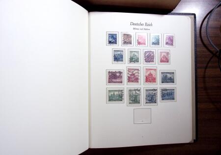 1850-1990, Small estate in various albums and boxes,