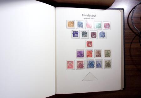 1850-1990, Small estate in various albums and boxes,