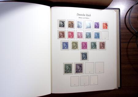 1850-1990, Small estate in various albums and boxes,