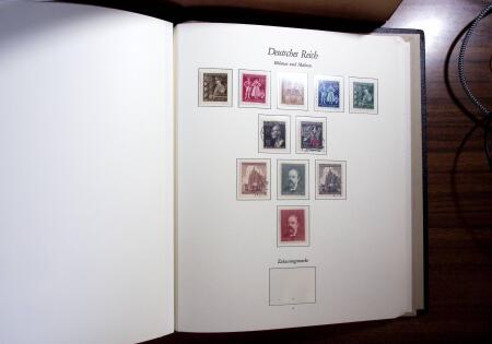 1850-1990, Small estate in various albums and boxes,