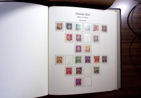 1850-1990, Small estate in various albums and boxes,