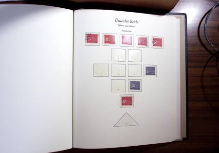 1850-1990, Small estate in various albums and boxes,