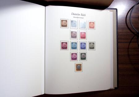 1850-1990, Small estate in various albums and boxes,
