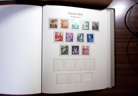 1850-1990, Small estate in various albums and boxes,