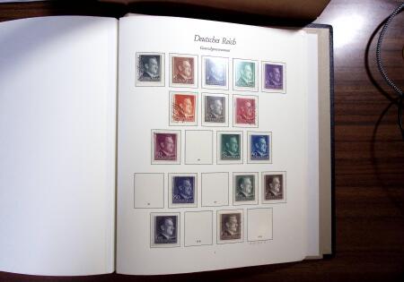 1850-1990, Small estate in various albums and boxes,