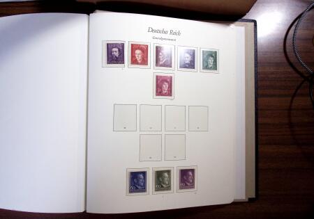 1850-1990, Small estate in various albums and boxes,