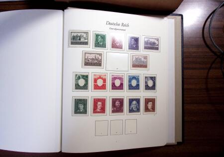 1850-1990, Small estate in various albums and boxes,