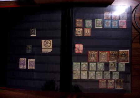 1850-1990, Small estate in various albums and boxes,
