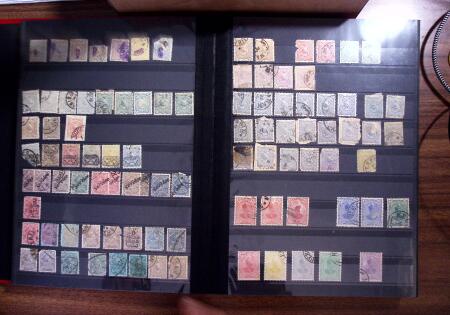 1850-1990, Small estate in various albums and boxes,