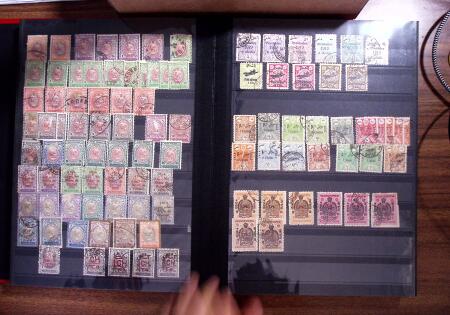 1850-1990, Small estate in various albums and boxes,