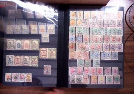 1850-1990, Small estate in various albums and boxes,