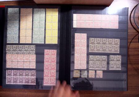 1850-1990, Small estate in various albums and boxes,