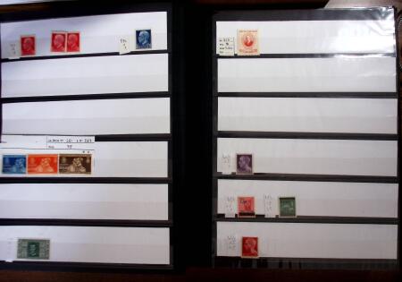 1850-1990, Small estate in various albums and boxes,