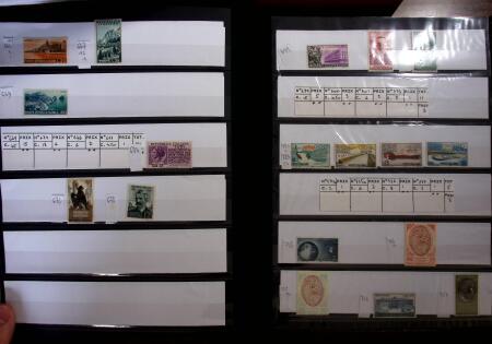 1850-1990, Small estate in various albums and boxes,