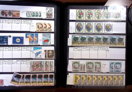 1850-1990, Small estate in various albums and boxes,