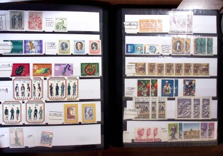 1850-1990, Small estate in various albums and boxes,