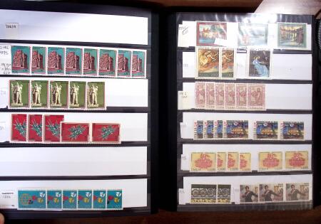 1850-1990, Small estate in various albums and boxes,