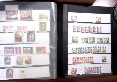 1850-1990, Small estate in various albums and boxes,