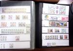 1850-1990, Small estate in various albums and boxes,