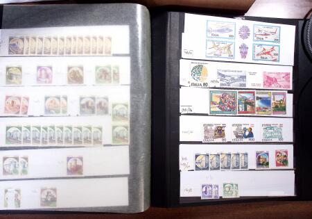 1850-1990, Small estate in various albums and boxes,