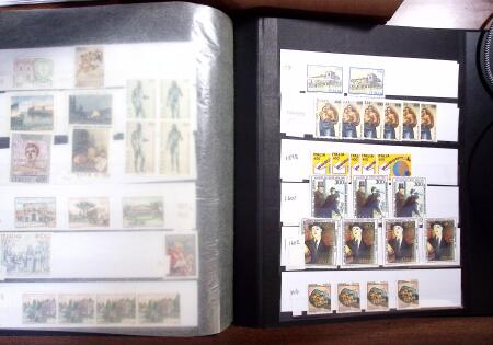 1850-1990, Small estate in various albums and boxes,