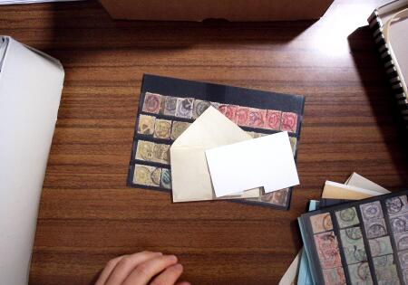 1850-1990, Small estate in various albums and boxes,