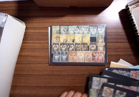 1850-1990, Small estate in various albums and boxes,