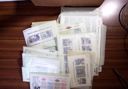 1850-1990, Small estate in various albums and boxes,