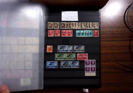 1850-1990, Small estate in various albums and boxes,