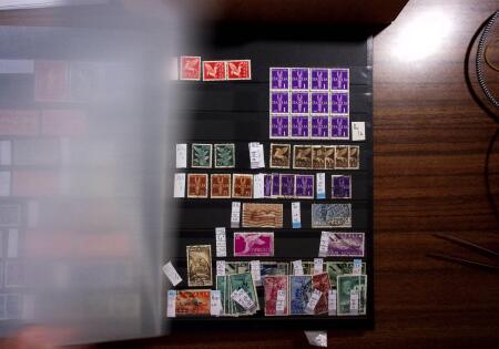 1850-1990, Small estate in various albums and boxes,