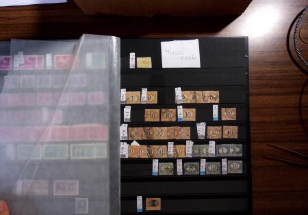 1850-1990, Small estate in various albums and boxes,