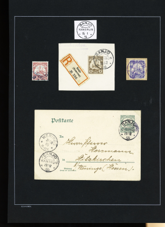1900-1916, Specialised collection of the German cancellations