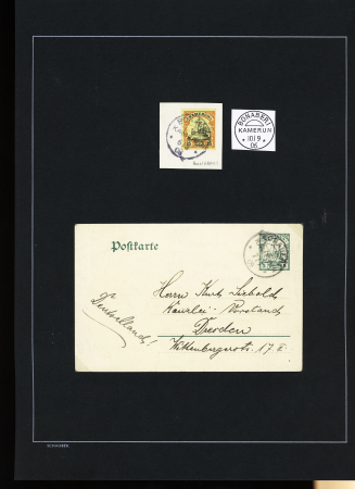 1900-1916, Specialised collection of the German cancellations
