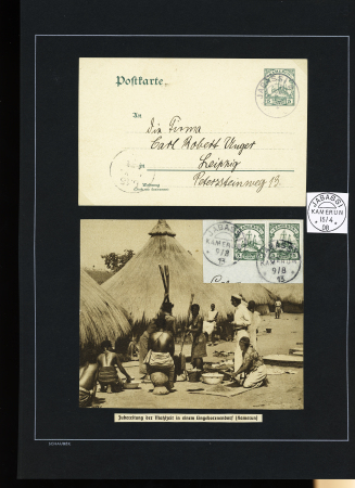 1900-1916, Specialised collection of the German cancellations