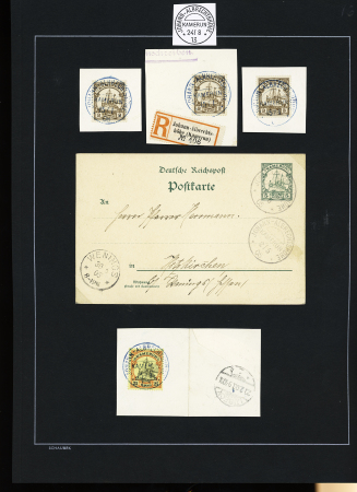 1900-1916, Specialised collection of the German cancellations