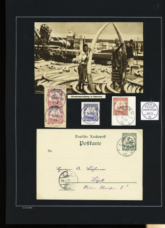 1900-1916, Specialised collection of the German cancellations