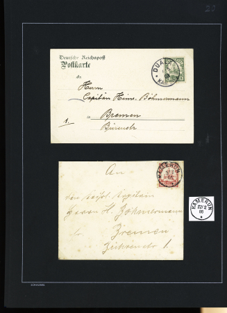 1900-1916, Specialised collection of the German cancellations