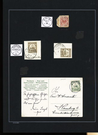 1900-1916, Specialised collection of the German cancellations